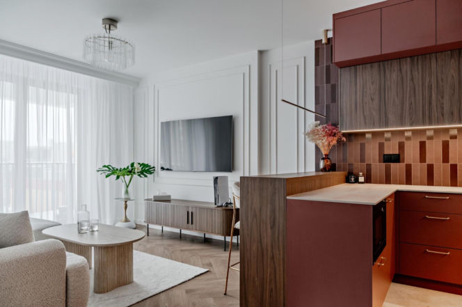 Modern classic na Mokotowie - projekt Deer Design