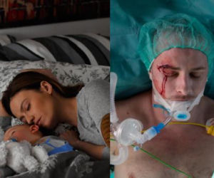 Lekarze 4 sezon. Alicja (Magdalena Różczka), Maks (Paweł Małaszyński)
