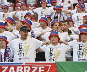 Kibice na finale Pucharu Polski: Górnik - Raków