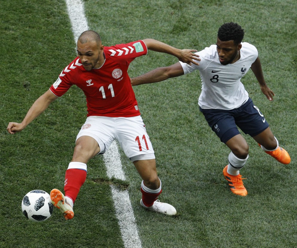 Martin Braithwaite i Thomas Lemar