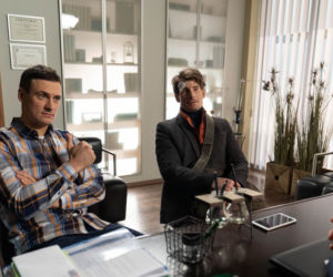 Na dobre i na złe odc. 777. Krzysztof Radwan (Mateusz Damięcki), Vaclav Homolka (Matej Matejka)