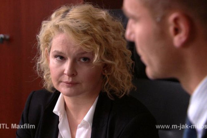 M jak miłość odc. 1050. Marta (Dominika Ostałowska), Andrzej (Krystian Wieczorek)