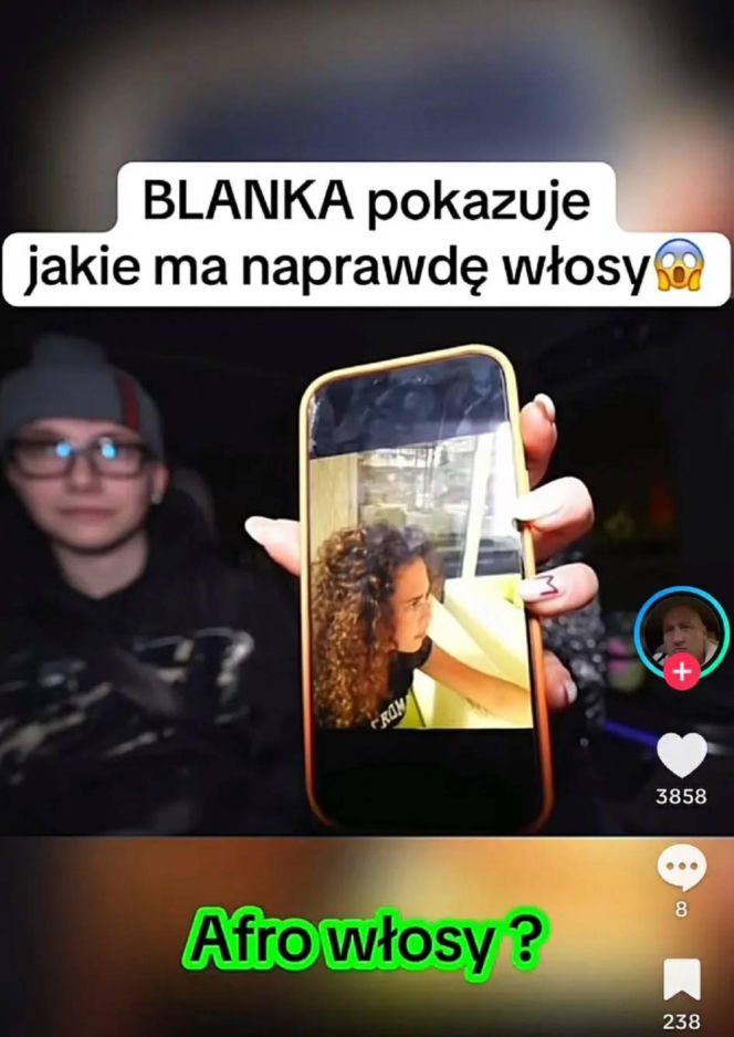 Tak wyglądają naturalne włosy Blanki. Nie do wiary, jak prezentuje się w naturalnym wydaniu!