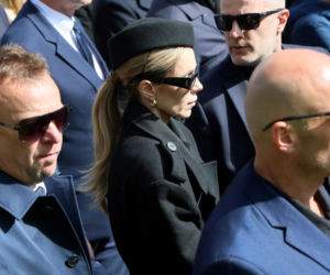 Doda na pogrzebie Łukasza Litewki