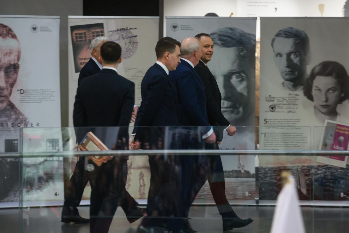 Karol Nawrocki w National Army Museum