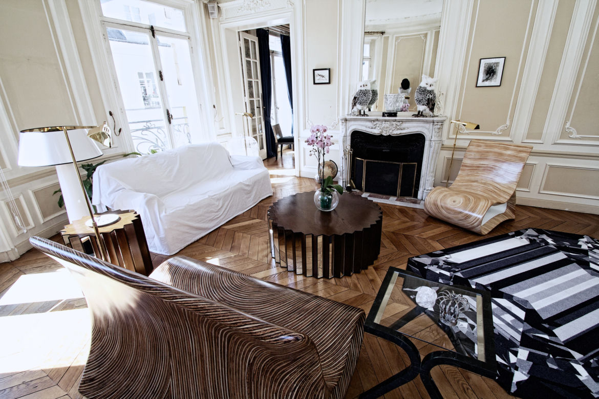 Niezwykłe wnętrza: RUE MONSIEUR PARIS