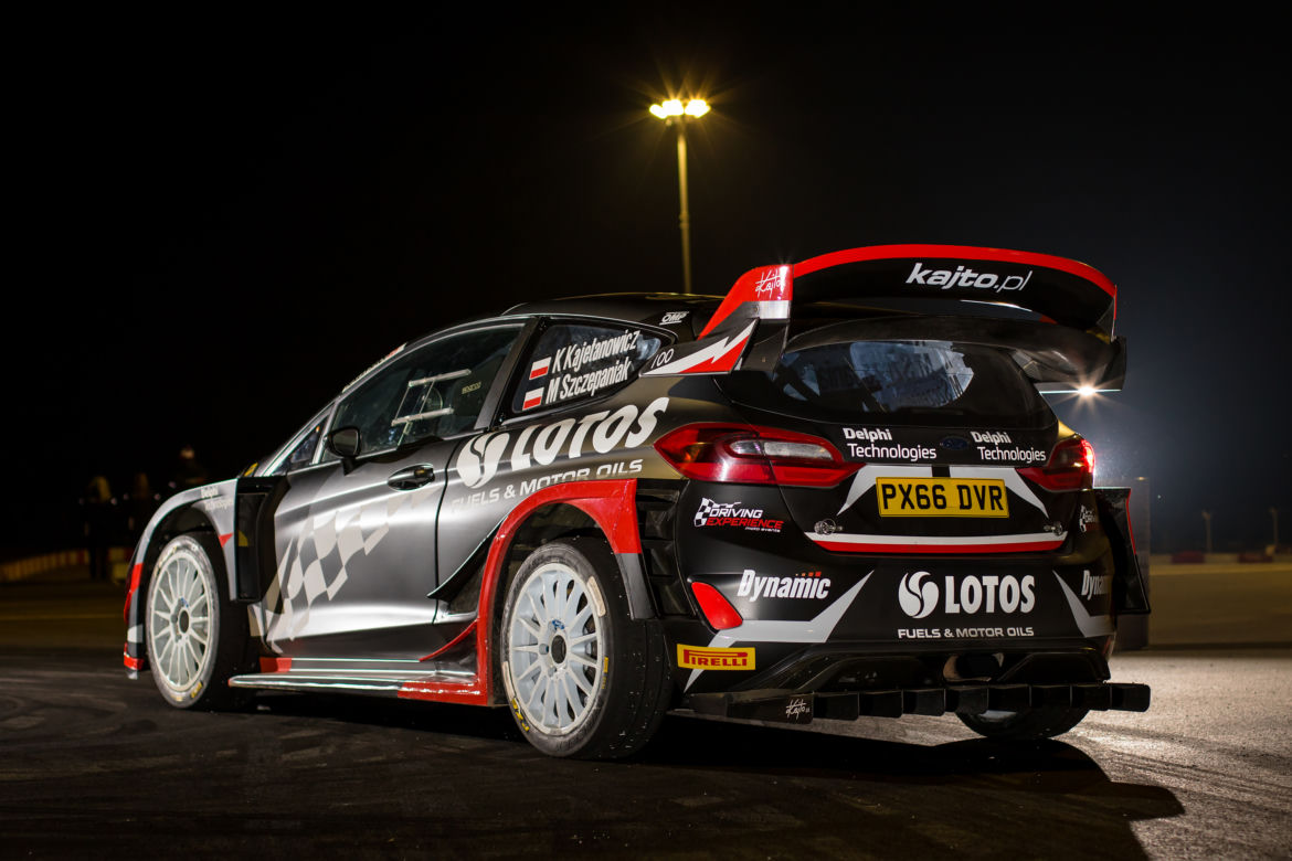 Ford Fiesta WRC Kajetana Kajetanowicza na 56. Rajd Barbórka