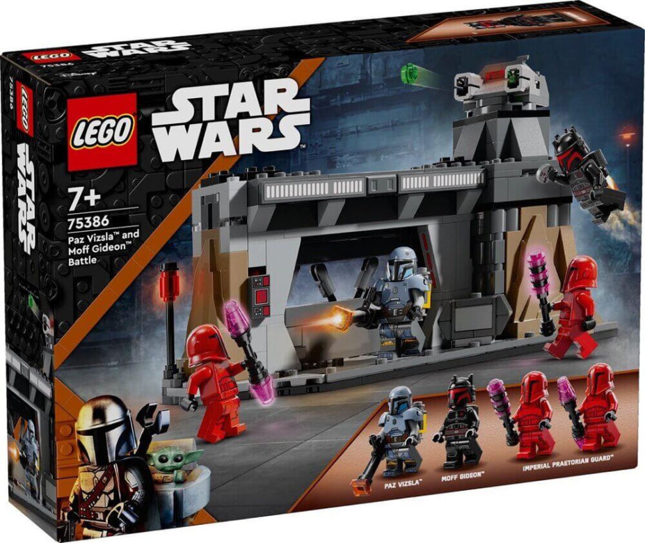 LEGO Bitwa Paz Vizsla i Moff Gideon (75386)