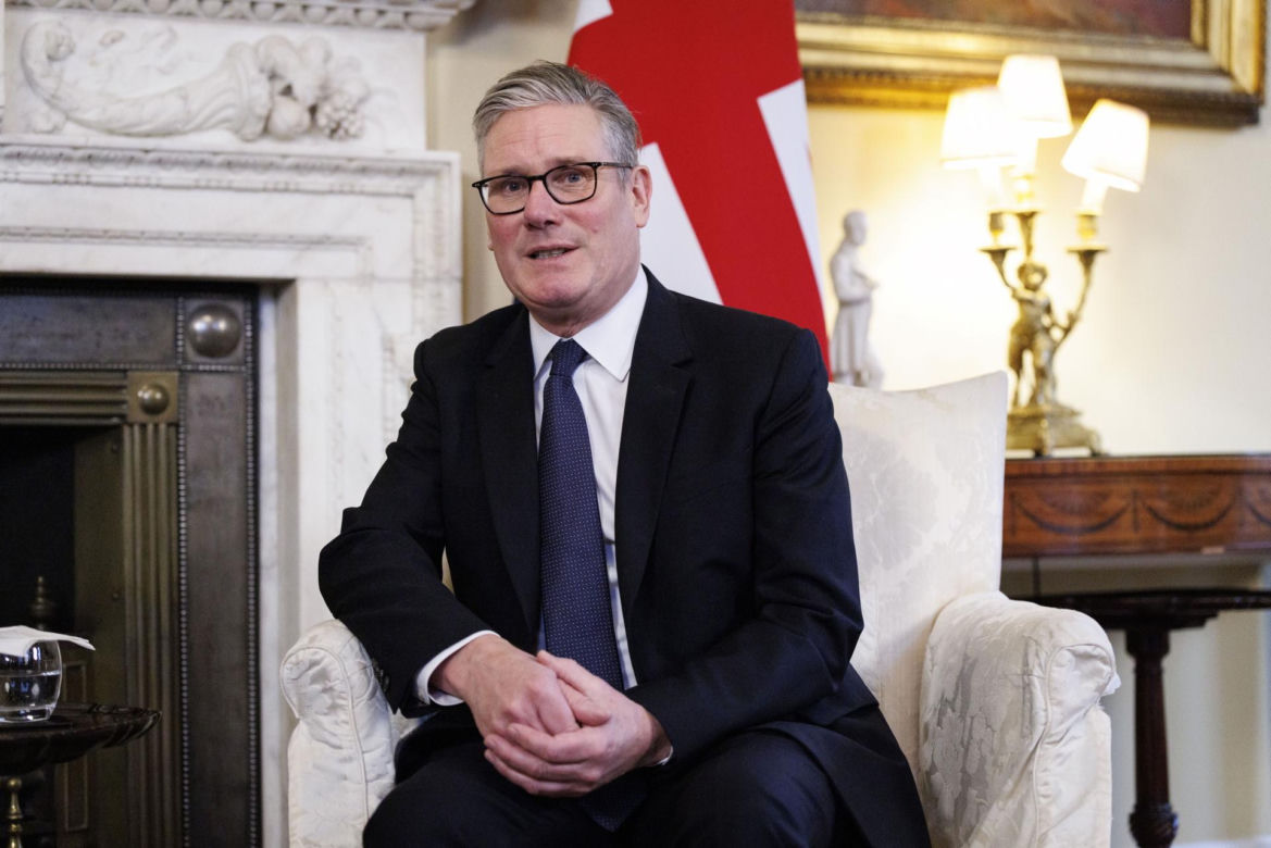 Karol Nawrocki, Keir Starmer