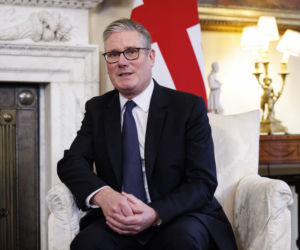 Karol Nawrocki, Keir Starmer