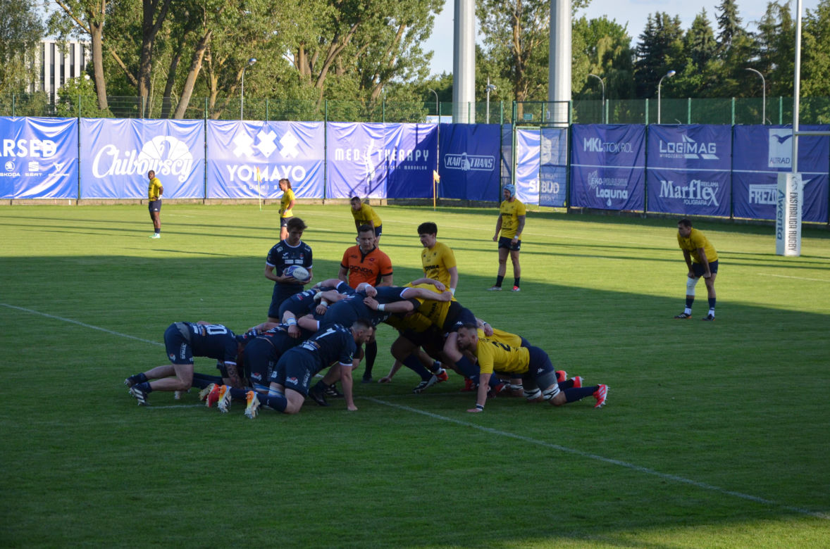 Siedlczanie wygrali półfinałowy mecz Ekstraligi Rugby! MKS Awenta Pogoń Siedlce pokonał Life Style Catering RC Arka Gdynia
