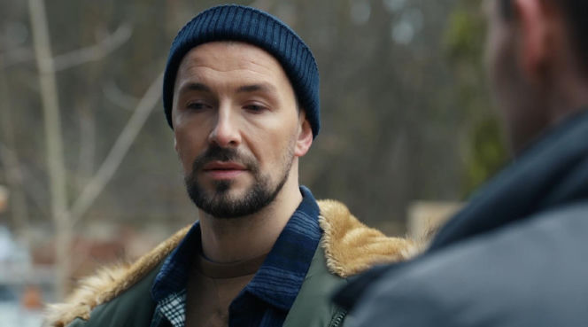 Barwy szczęścia odc. 3360. Marcin Kodur (Oskar Stoczyński), Darek (Andrzej Niemyt)