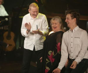 Stanisława Celińska z rodziną 