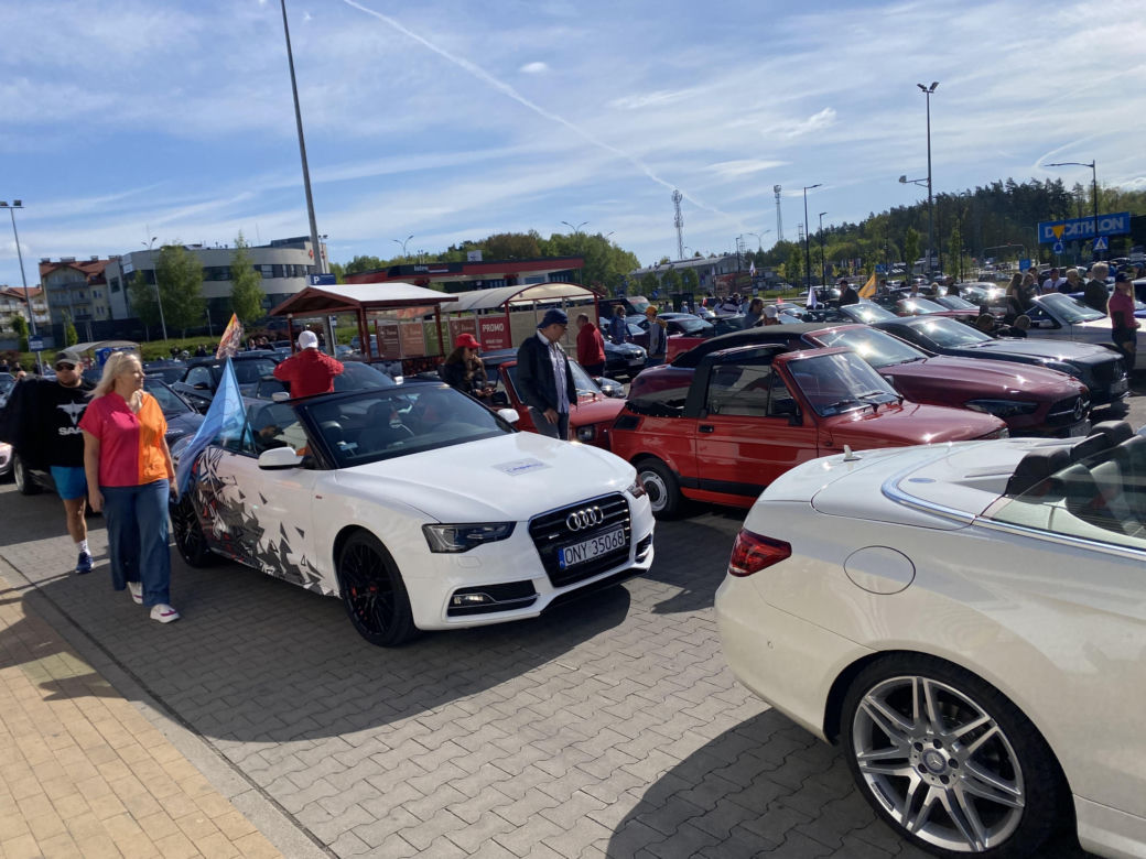 Start sezonu Cabrio Warmia&Mazury 2025 - Śniadanie z Intermarche Olsztyn 