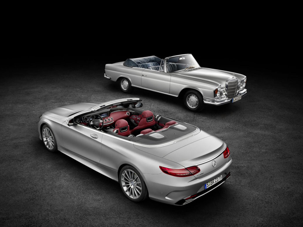 Mercedes klasy S Cabrio