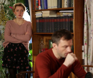M jak miłość, odc. 1509. Bartek (Arkadiusz Smoleński), Ula (Iga Krefft)