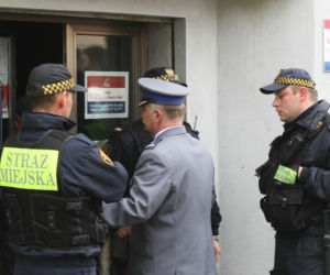 Atak w siedzibie PiS w Łodzi