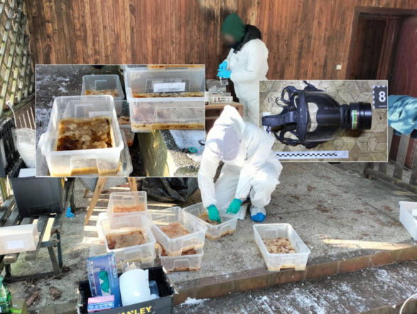 Wynajął mieszkanie chemikowi z Armenii. Ten urządził w nim fabrykę mefedronu!