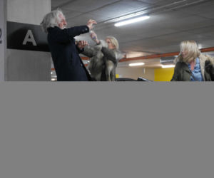 Pierwsza miłość. Materski (Jan Krzysztof Szczygieł), Ewa (Ewa Gawryluk), Marysia (Aneta Zając)