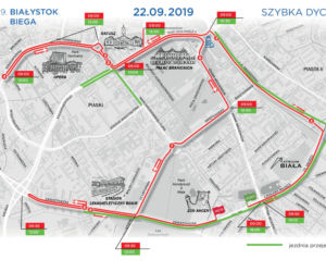  9. Białystok Biega. Utrudnienia w ruchu drogowym 22 września