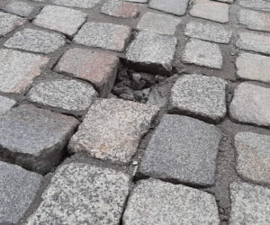 Ulica Ogrodowa po remoncie...