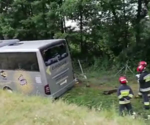 Jankowice Wielkie. Wypadek ukraińskiego autokaru na A4