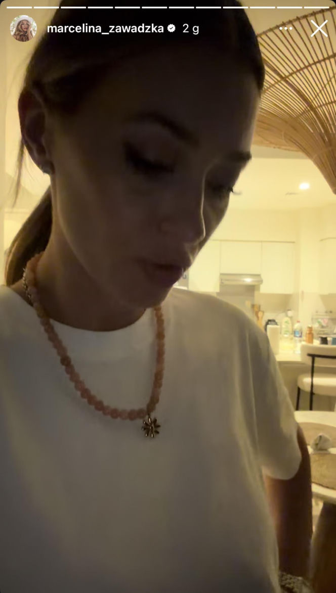 Marcelina Zawadzka w bombardowanym Dubaju