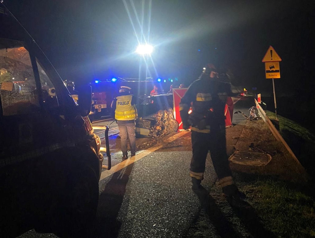 Tragiczny wypadek w okolicach Świebodzina w Lubuskiem