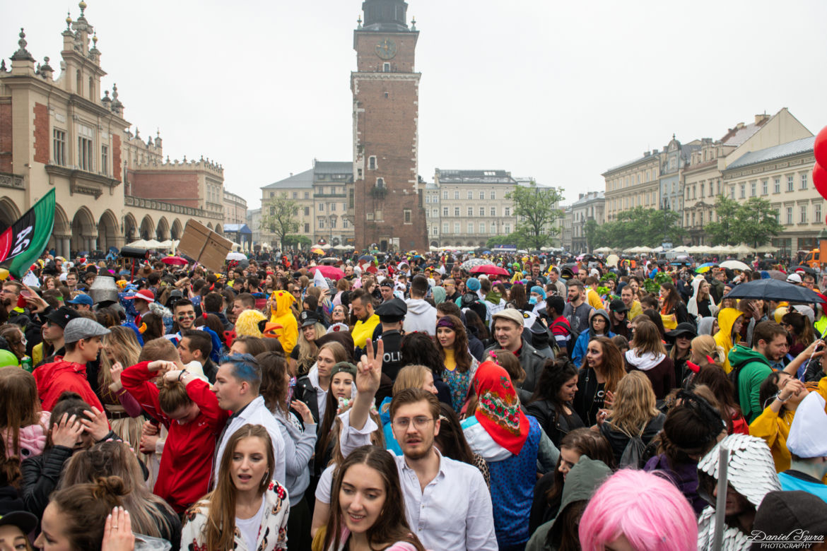 Juwenalia Krakowskie 2019. Studencki korowód przeszedł przez miasto!