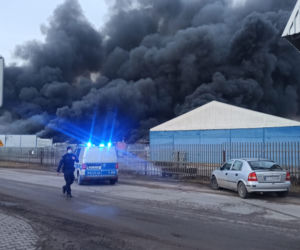 Pożar Cersanit 10.02.2022