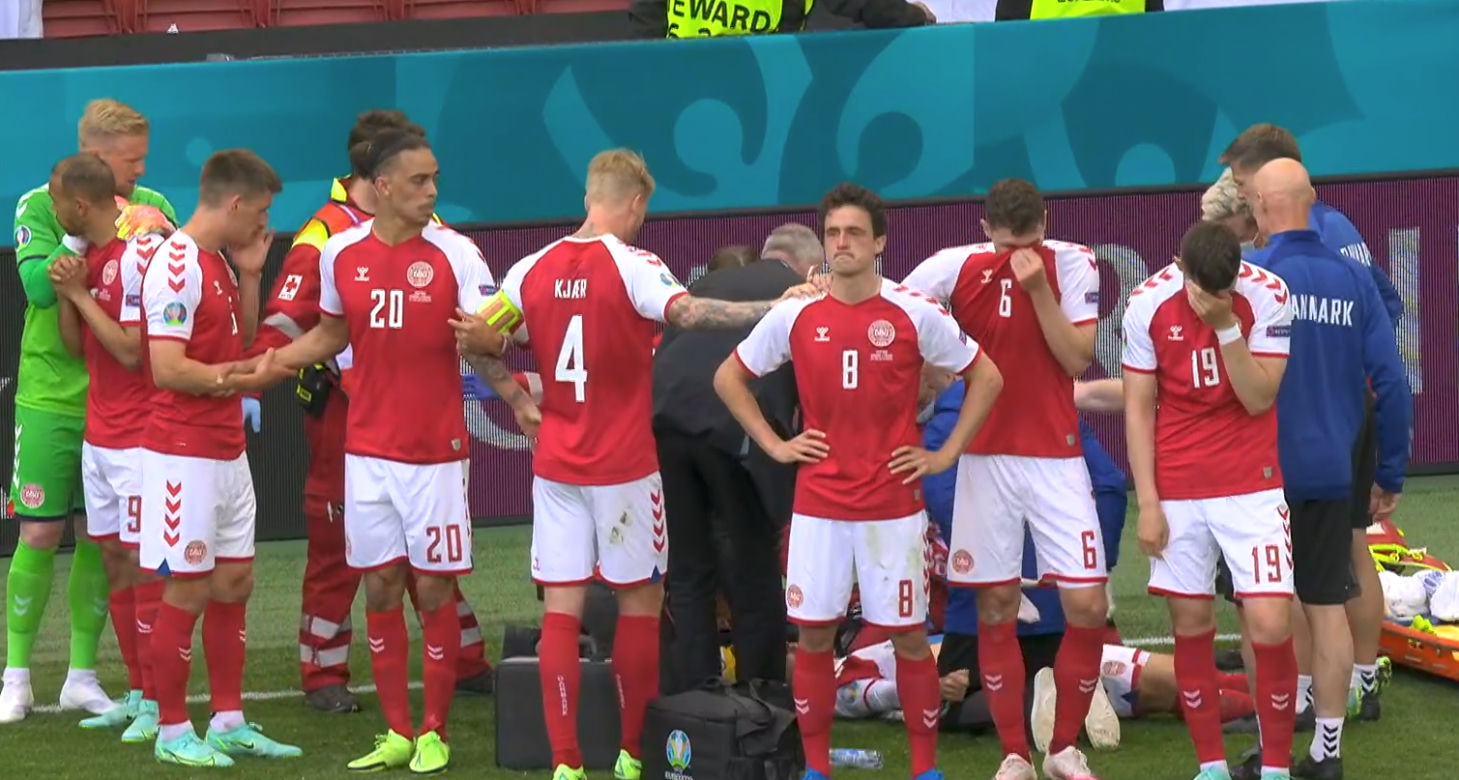 Euro 2020: Christian Eriksen reanimowany