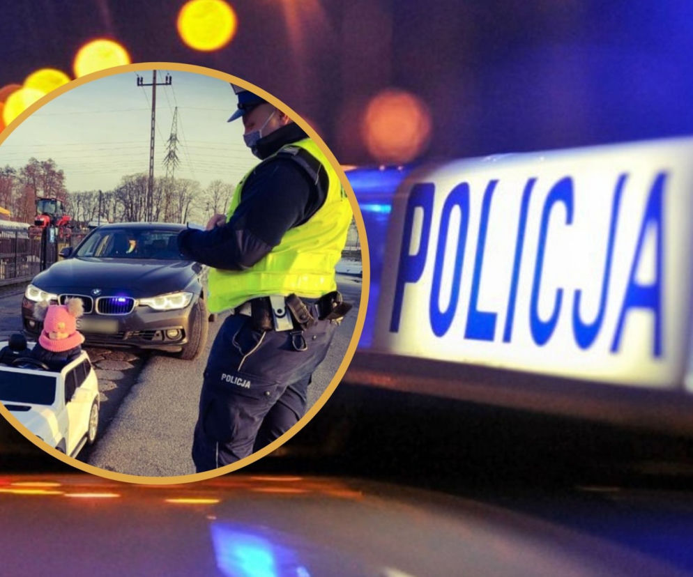 DWULATKA kierowała sportowym mercedesem! SZOKUJĄCA reakcja Pomorskiej Policji