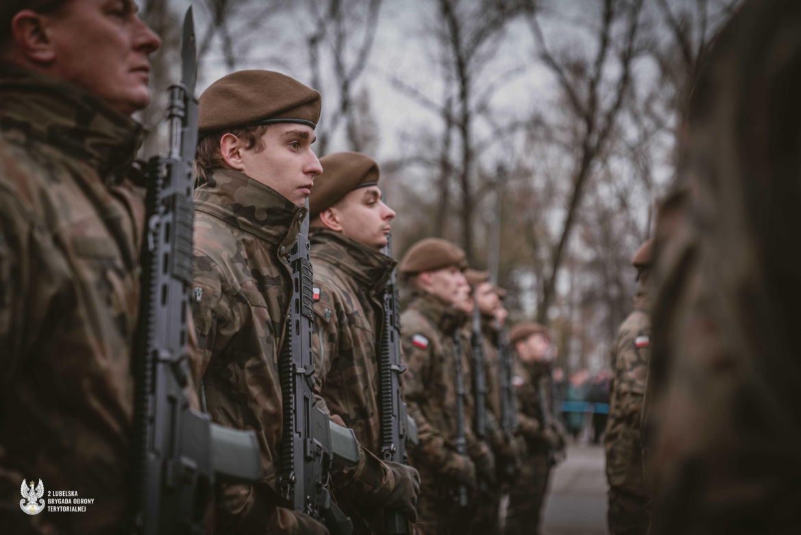 Nowi terytorialsi złożyli wojskową przysięgę