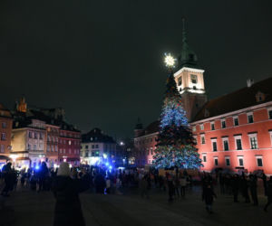 Świąteczna iluminacja 2025/2026 w Warszawie