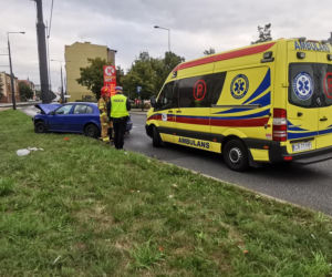 Bydgoszcz: Wypadek na ul. Jagiellońskiej! Jedna osoba trafiła do szpitala 