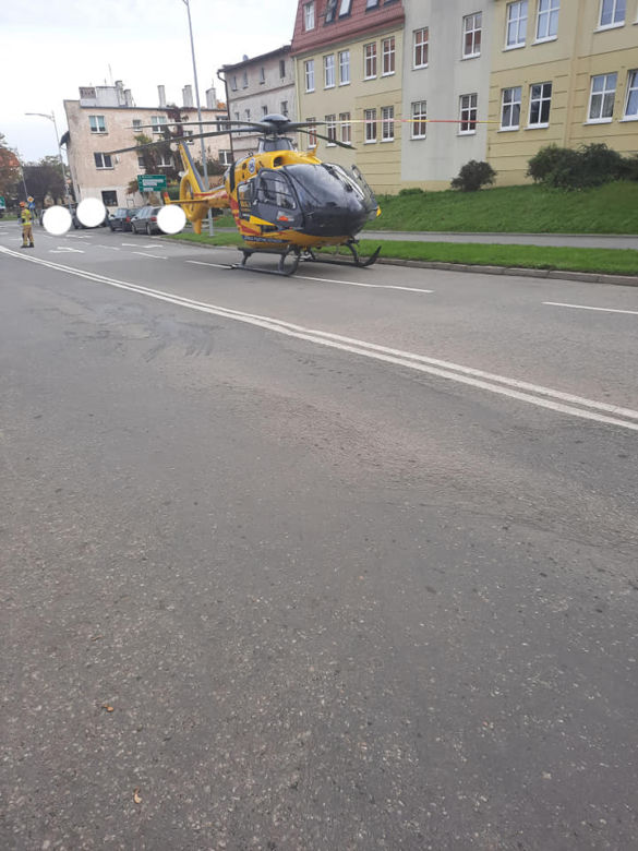 Wypadek w Sobótce. Dwie osoby ranne 