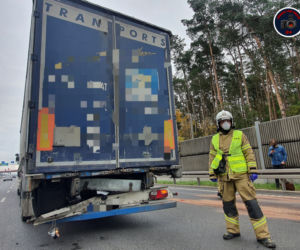 Wypadek w al.Krakowskiej. Uszkodzone trzy auta