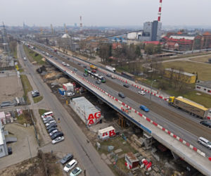 Przebudowa Estakady Pomorskiej - marzec 2021