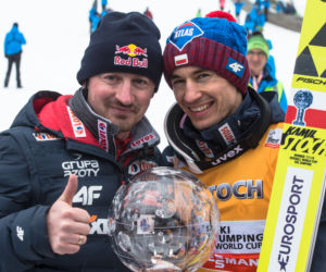 Kamil Stoch i Adam Małysz