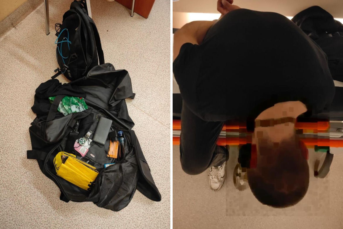 Złodziej na rowerze wyrwał plecak kobiecie