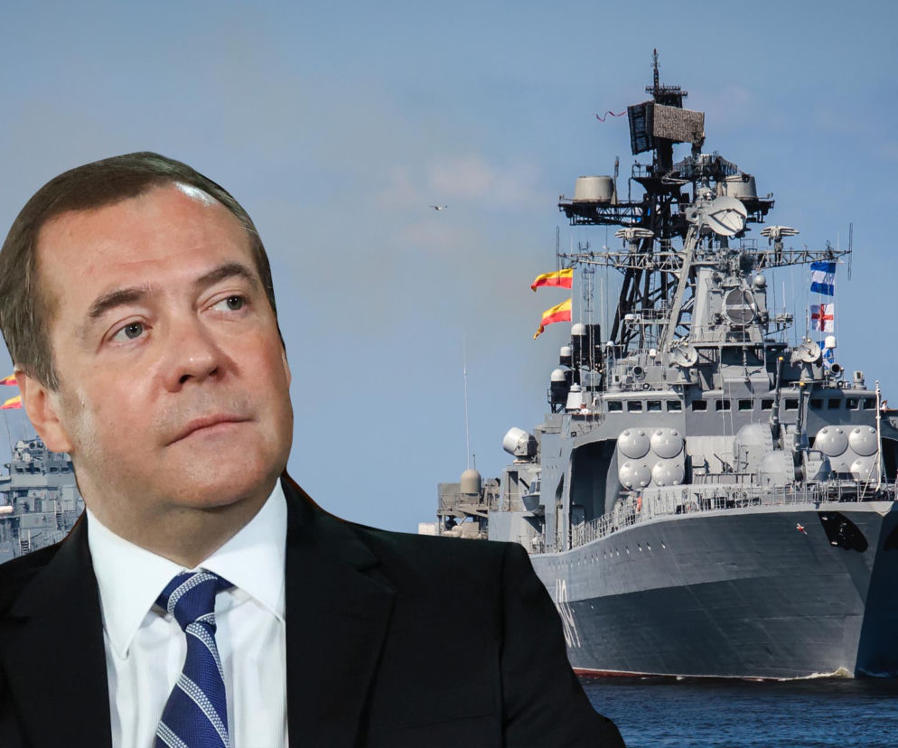 Miedwiediew grozi bronią jądrową na Bałtyku! Poszło o dwa kraje