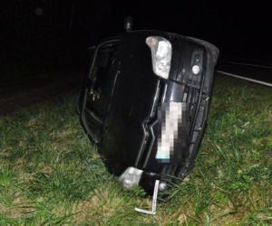 Wypadek drogowy w powiecie biłgorajskim