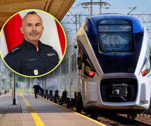 Starszy mężczyzna nagle stracił przytomność w pociągu Intercity. Liczyła się każda sekunda. Na pomoc ruszył policjant