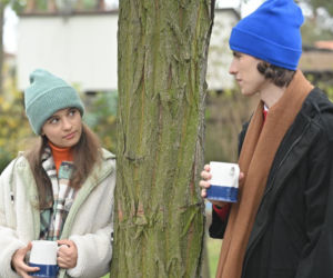 Barwy szczęścia odc. 2424. Michalina (Anna Pentz), Dawid (Janek Wieteska)	