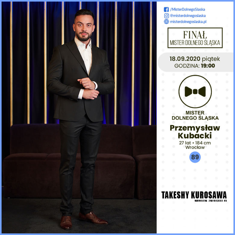 Finaliści Mister Dolnego Śląska 2020