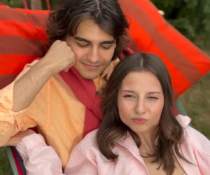 Barwy szczęścia nowy sezon. Ewa (Gabriela Ziembicka), Romeo (Jacek Tyszkiewicz)