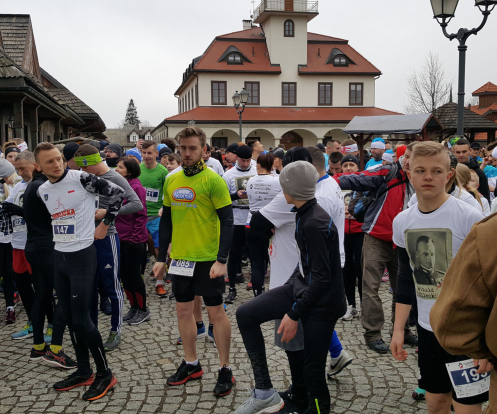 Nowy Sącz: Tłum biegaczy uczcił żołnierzy wyklętych. Długość trasy nie była przypadkowa