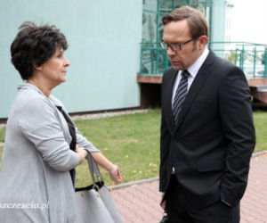Barwy szczęścia odc. 1400. Anna Marczak (Dorota Kolak), prokurator Borecki (Zbigniew Dziduch)