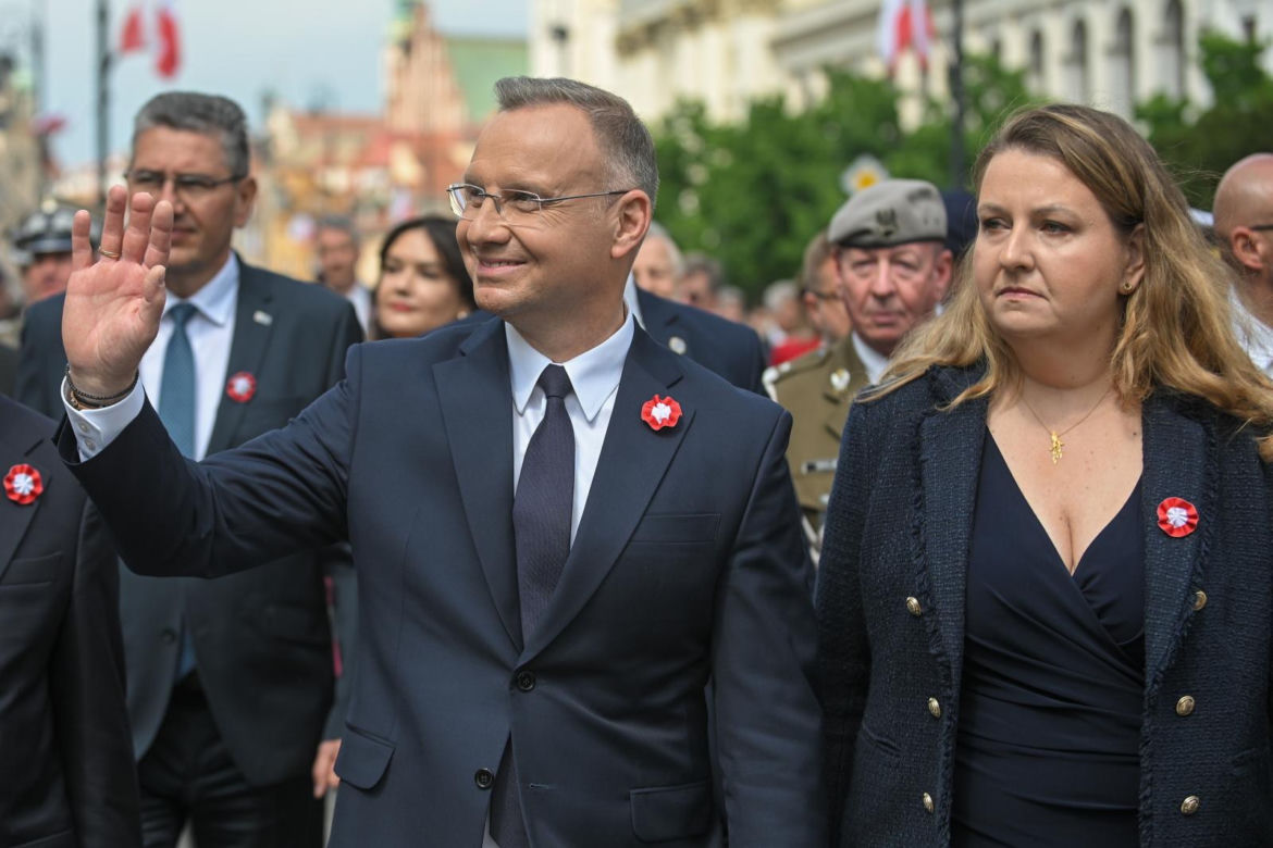Uroczystości na pl. Zamkowym w Warszawie (3.05.2025)