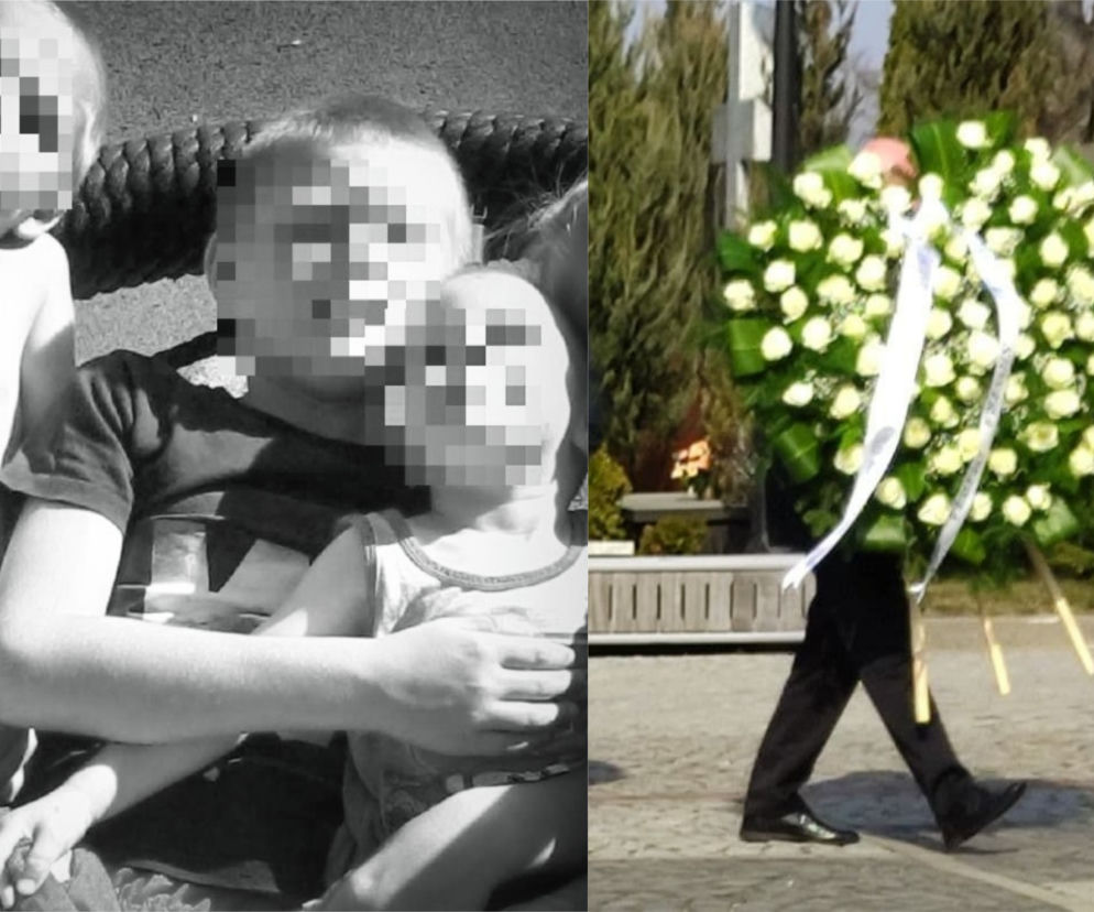 Pogrzeb zamordowanych chłopców w Płocku. Rozpacz matki rozdziera serce [RELACJA Z UROCZYSTOŚCI]
